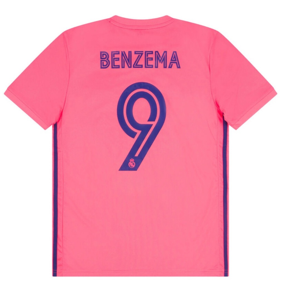 **SOLD** 2020/21 Karim Benzema Real Madrid away kit
